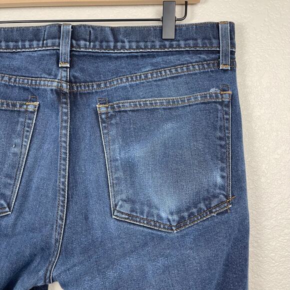 J Brand Mick Jeans Indigo 36 Straight Leg Denim Medium Wash Casual Capsule - Picture 10 of 16